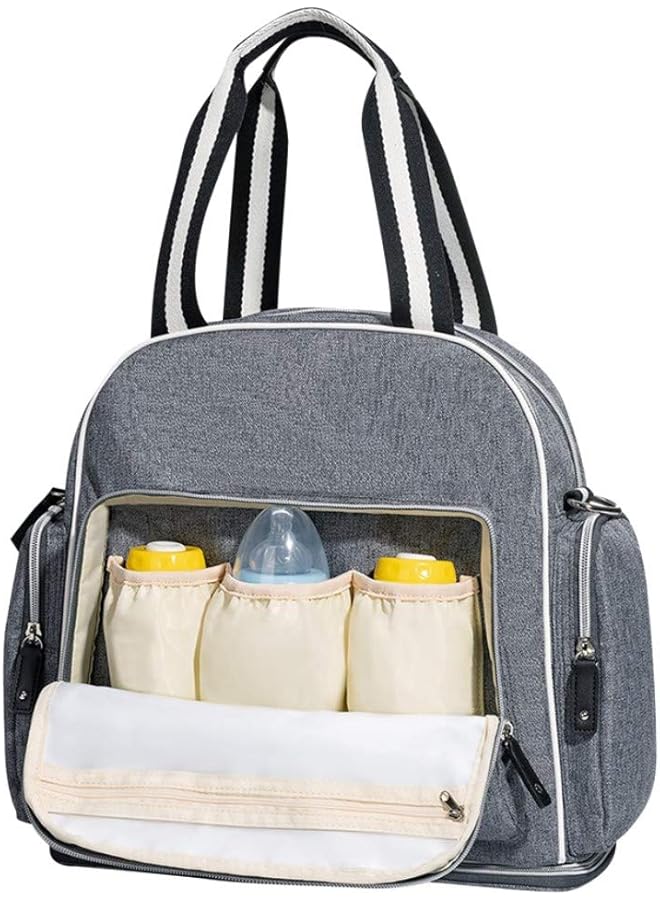 إيروريكس حقيبة حفاضات سيجنيتشر باللون الرمادي - Image 1