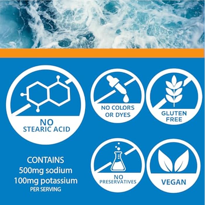 NormaLyte Electrolyte Capsules - Replenish Electrolytes for Peak Performance - Hydration Salt Pills with Essential Minerals for Energy Boost, and Muscle Recovery - 100ct/Bottle - Image 5