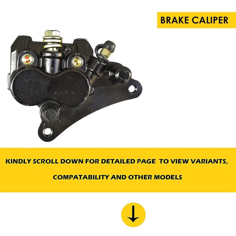 VTRUST Front Brake Caliper Assembly Compatible for CBZ Xtreme (Front) - Image 2