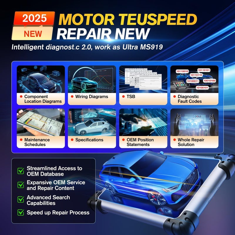 Autel 2025 Autel MaxiSYS Elite 2 PRO Scanner 2Year Free Update 2590 Elite II PRO J2534 Reprogramming as Ultra MS919 ECU Coding Bidirectional 3000 Active Tests 40 Service CANFD DoIP 100 OS - Image 4