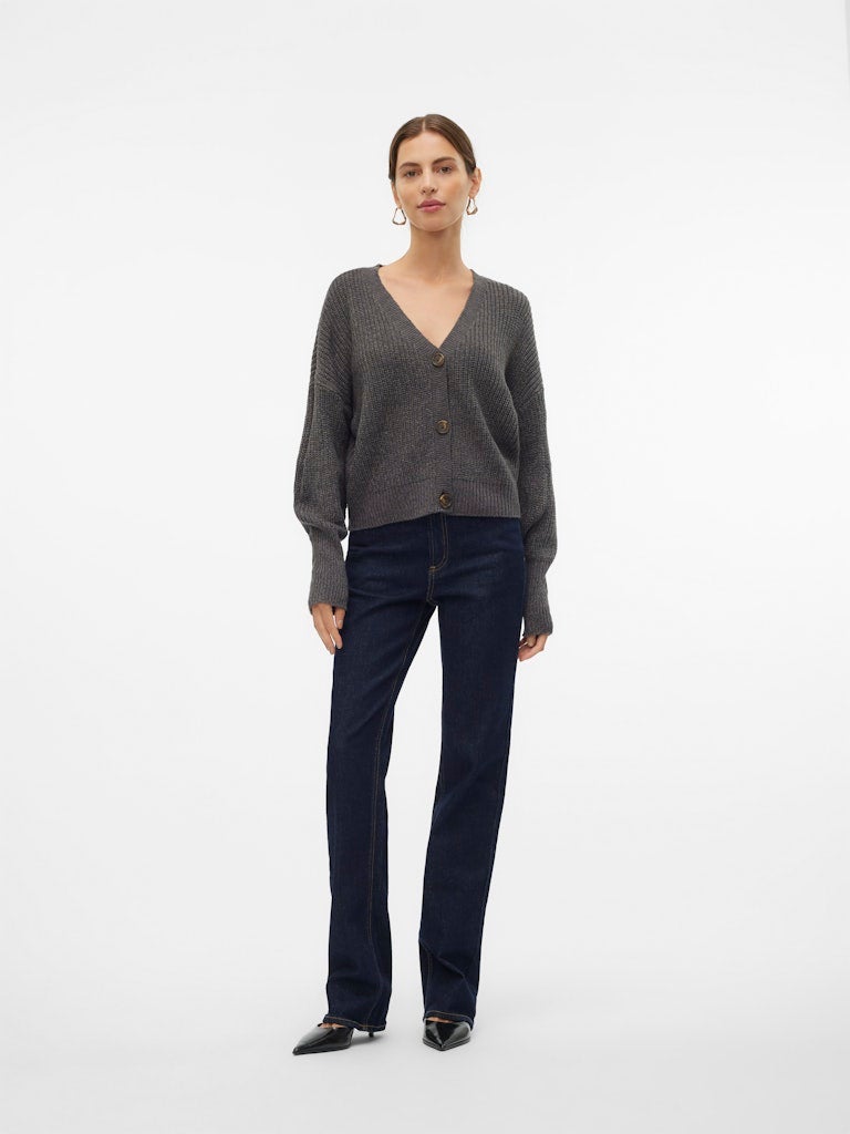 VERO MODA VMLEA LS V-NECK CUFF CARDIGAN NOOS - Image 5