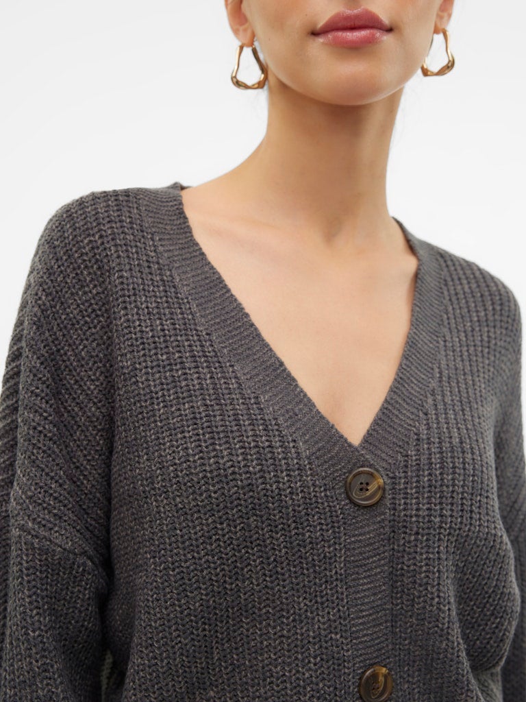 VERO MODA VMLEA LS V-NECK CUFF CARDIGAN NOOS - Image 4