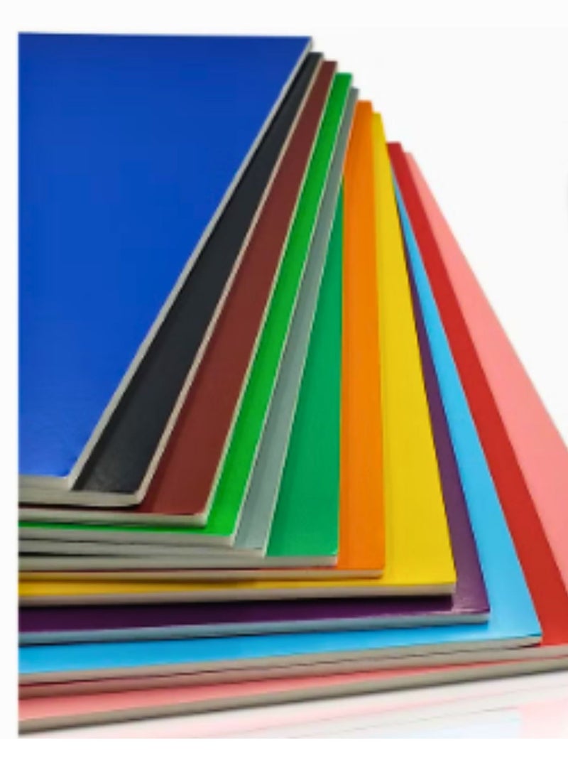 Generic 5-Piece Foam Boards 50x70 Size Multicolor  - Image 2