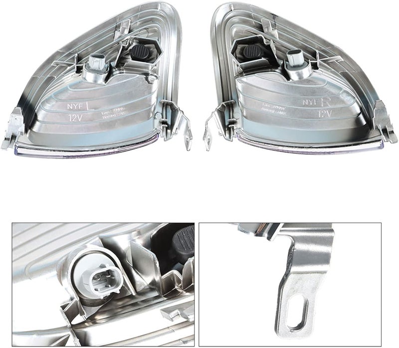 SEBLAFF 1 Pair of Park Signal Corner Marker Lights for 2001-2004 Tacoma Pickup Truck - Image 5