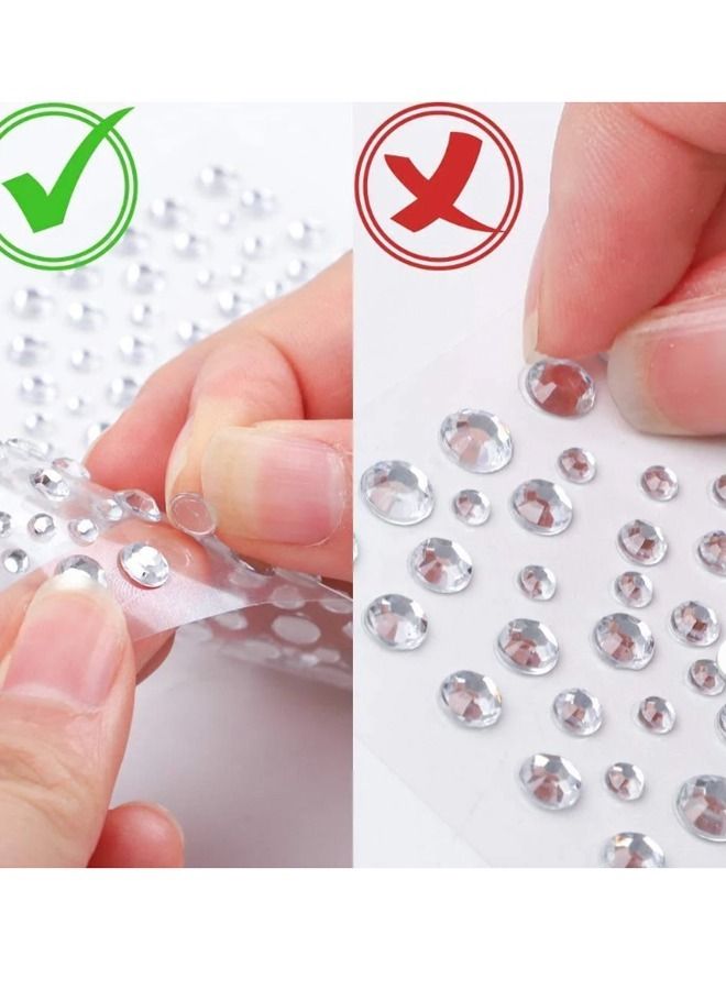 646 Pieces Crystal Tattoo Sticker For Face and Body - Image 4