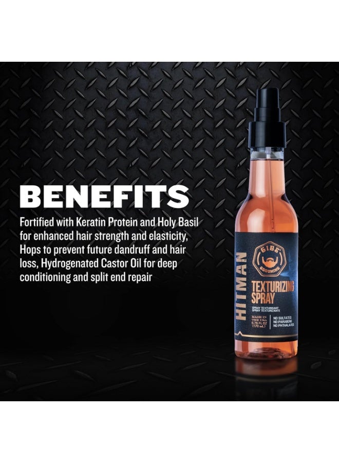 GIBS Grooming Hitman Texturizing Spray, 5 Fl Oz - Image 3