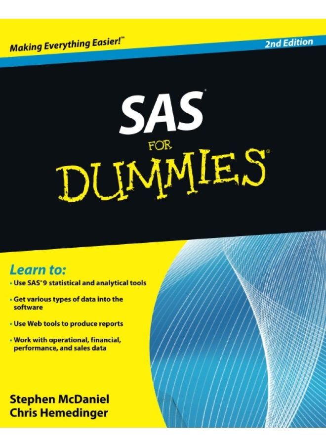 SAS For Dummies - pzsku/ZE54A414EE6D7343C8715Z/45/_/1726050936/0d9f68ff-bfee-4b79-888d-1b43ea4f15d8