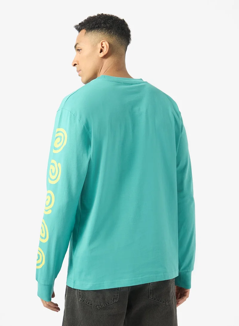 Parlez  Portal Long Sleeve T-Shirt for Men | Best Price UAE