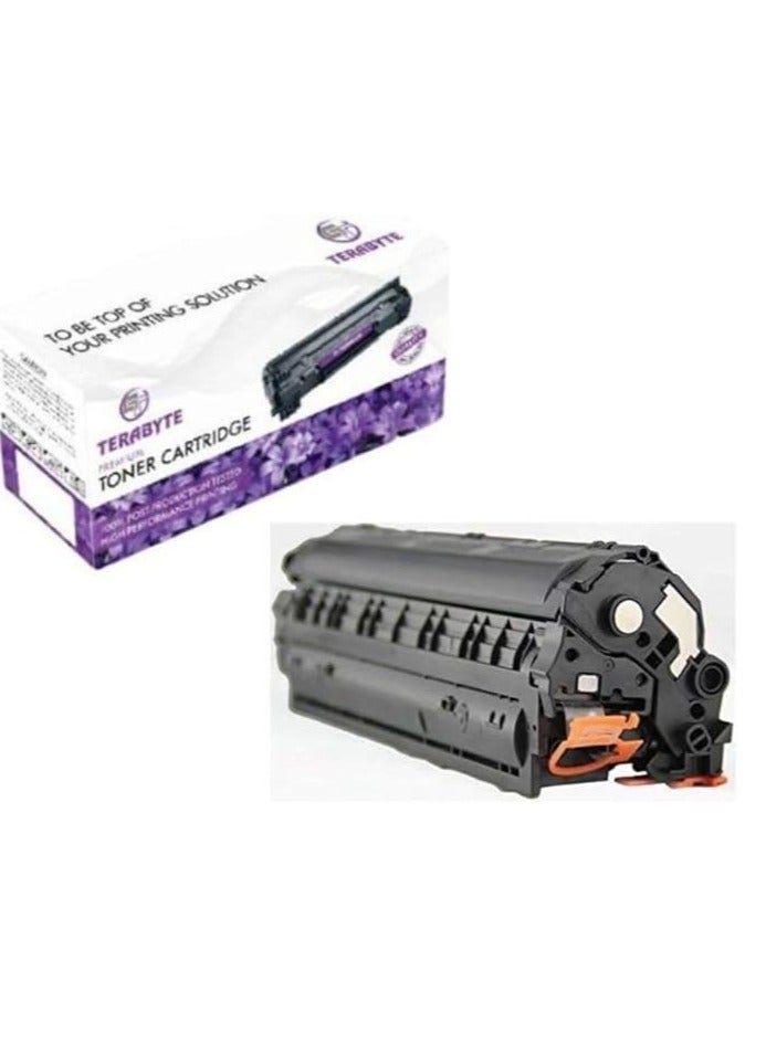 تيرابايت خرطوشة حبر متوافقة 83A لطابعات LaserJet M127fn وM127fw وM125a وM225dw - CF283A (عبوة من قطعتين) - Image 1