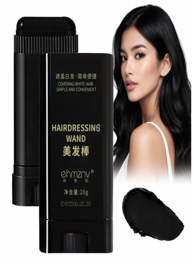 ZEIXERA 1Pcs Safe and Convenient Comb Hair Dye, Waterproof and Sweat-Proof Hair Dye Comb, Touch-Up Stick Black, Easy Application for All Hair Types, Suitable for Both Women and Men - Image 1