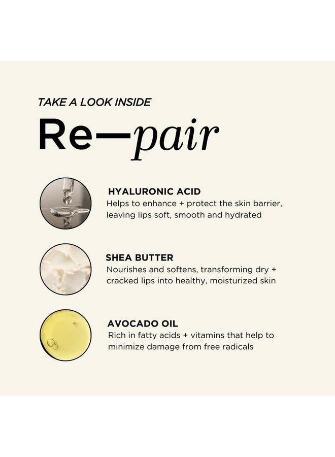 HALEYS Nourishing Lip Balm Repair Lip Balm With Hyaluronic Acid Shea Butter & Avocado For Dewy Soft Lips 0 Residue Lightweight Shine Allday Comfort Calms Soothes Hydrates Lips Vegan + Cf - Image 4