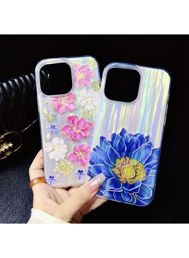 اس-توب جراب لهاتف iPhone 13 Pro مصنوع من مادة TPU الملونة المطلية بالكهرباء + جراب هاتف PC - Image 3