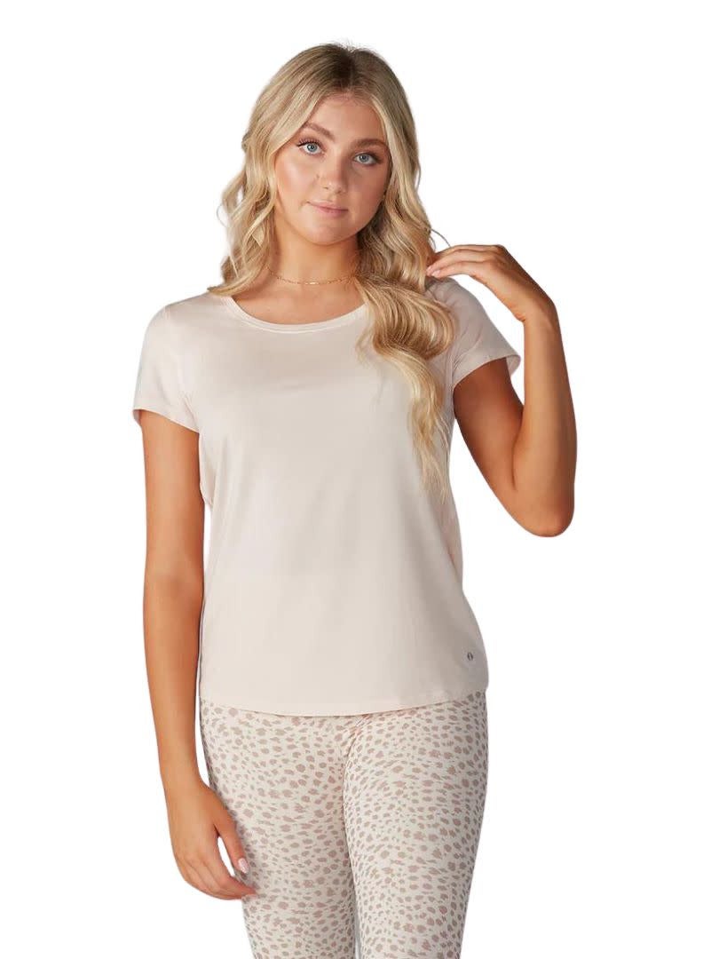 TAVI CAP SLEEVE TEE DUNE LARGE - Image 1