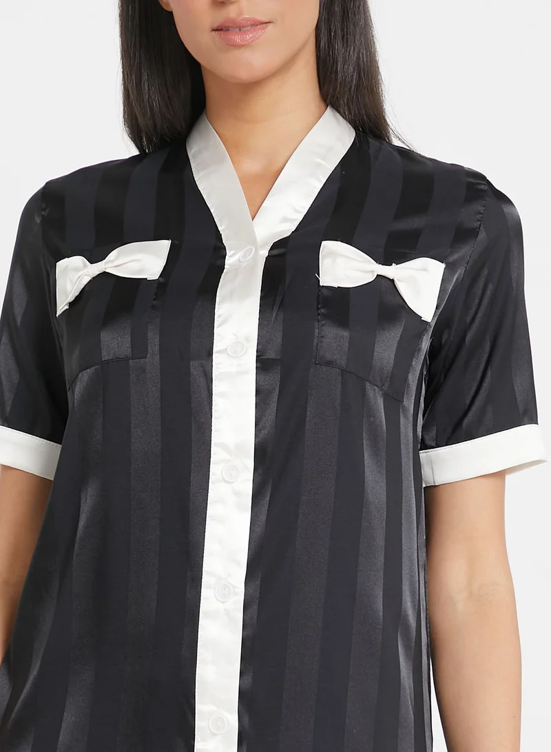 ELLA Bow Detail Night Dress