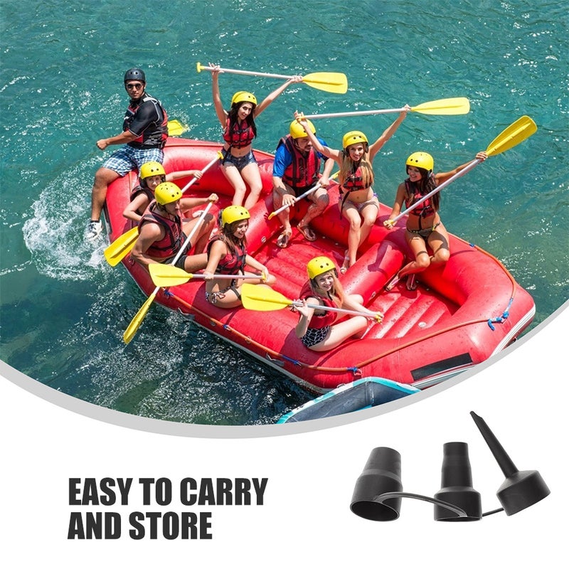 3 Sets Replacement Nozzles Pump Nozzles Inflatable Air Mattress Pump Nozzles - Image 4