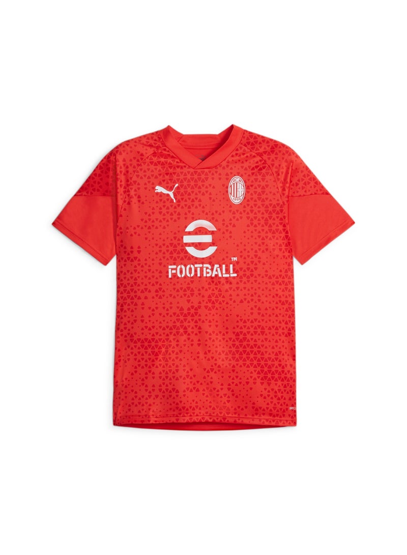 AC Milan Mens Football Training Jersey