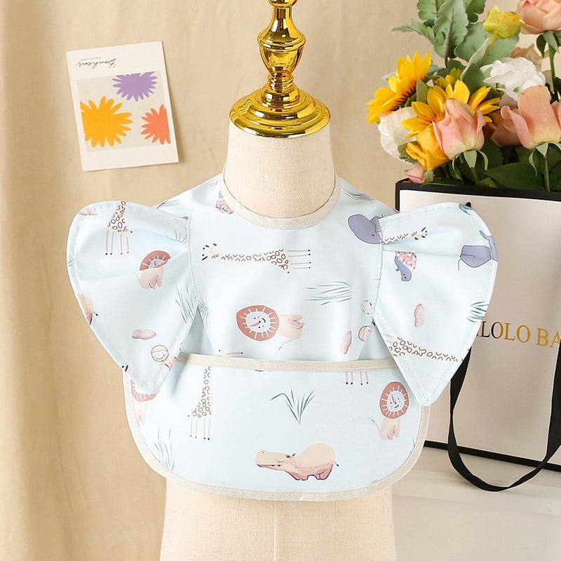 Animal Paradise (Elephant Ear Style) Baby Bib - Fun and Versatile - Image 1