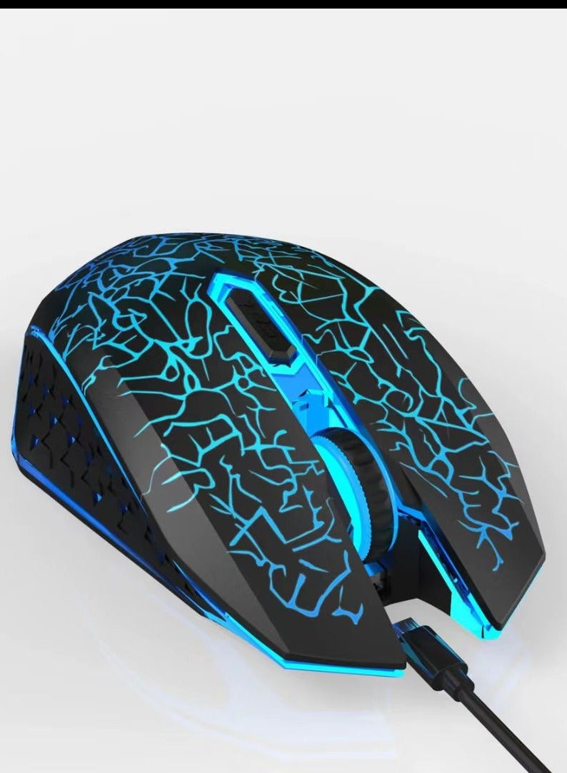Glowing Wireless Mouse, USB, Silent, Comfortable Handfeel, Suitable for Both Desktop and Laptop Computers  - Image 2