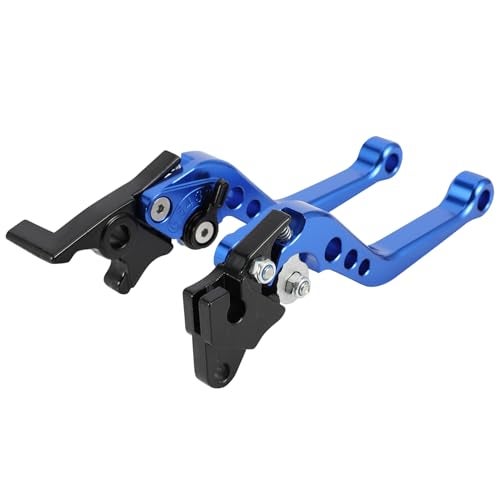 Wacece ATV Clutch and Brake Lever Set Adjustable Handle for Raptor YFM 700R 700 2008-2025 Blue - Image 3