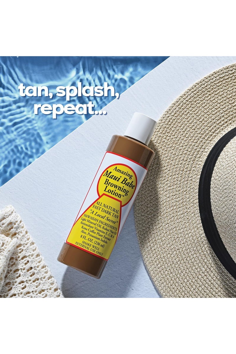 ماوي بيبي لوشن التسمير – طبيعي بالكامل لتسمير سريع وغامق - Image 4