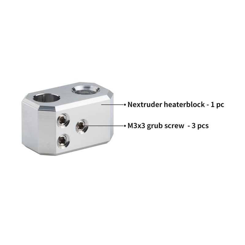 Aluminium Heater Block Hotend Assembly For 3D Printers 3PCS - Image 4