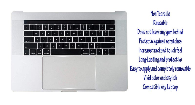 Saco Touchpad Protector Compatible for DELL Inspiron 5593 15.6-inch Laptop - Transparent - Image 2