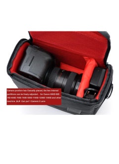 Generic Black Camera Bag,Waterproof Anti-shock Camera Case Bag Compatible for Canon, Nikon, Sony, Olympus, Panasonic, Samsung, Pentax and More Cameras  - Image 3
