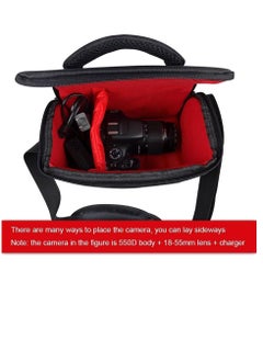 Generic Black Camera Bag,Waterproof Anti-shock Camera Case Bag Compatible for Canon, Nikon, Sony, Olympus, Panasonic, Samsung, Pentax and More Cameras  - Image 4