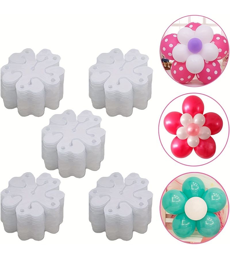 Set Of 40 Balloon Clips For Flower Modeling Securing Wedding And Birthday Decorations Reusable Balloon Garland Holiday Enhancement - Image 1