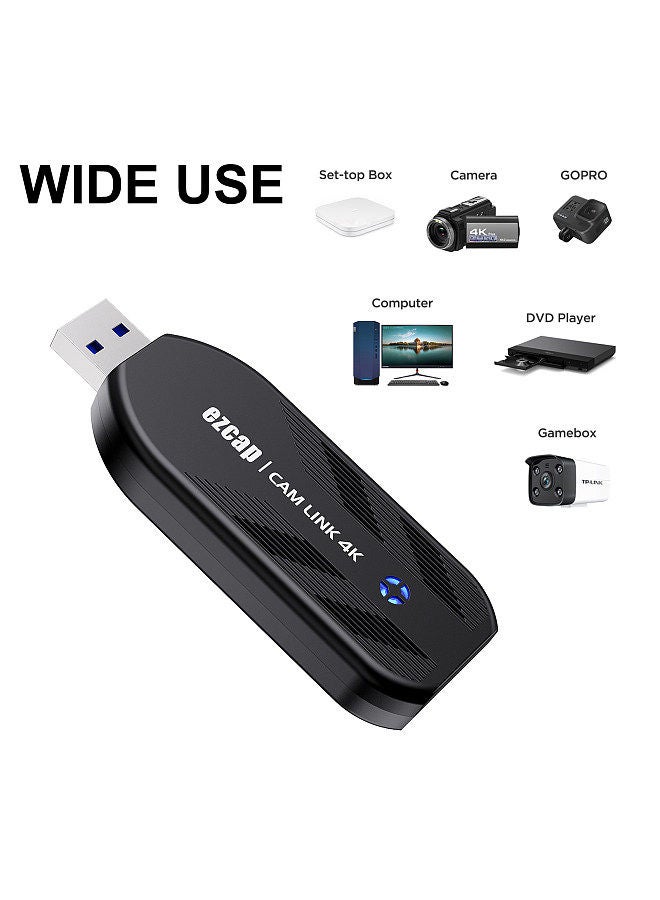 Ezcap Ezcap331 4K Camera Link Video Capture Card Black - Image 2