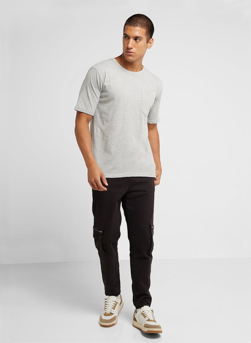Seventy Five Basics Oversized Pocket Tee  - Image 4