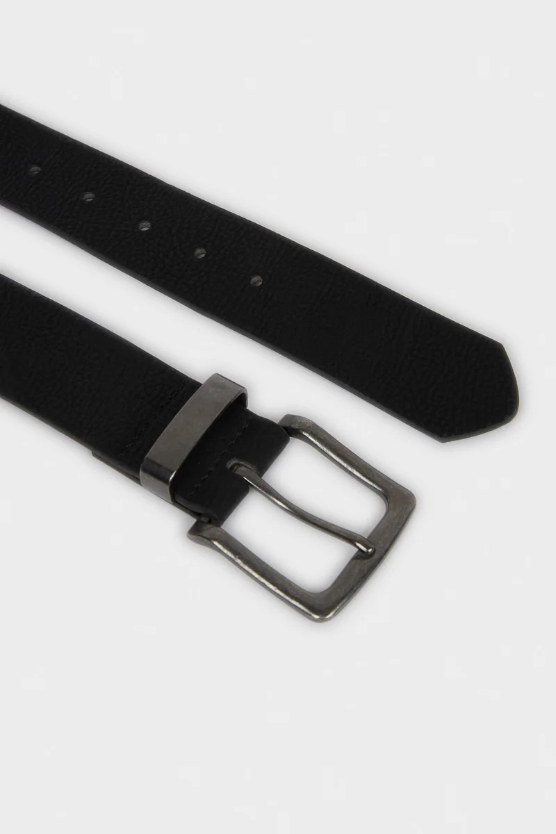 Defacto  Man Rectangle Clasp Faux Leather for Men | Best Price UAE