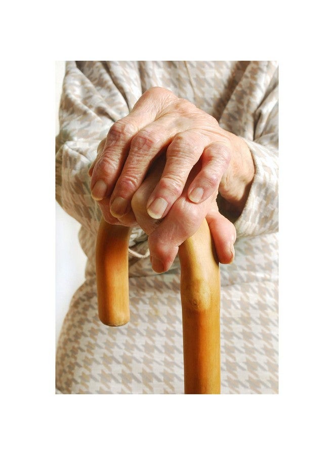 Carex Wooden Walking Cane, Round Handle Wood Cane with Natural Ash Finish and Rubber Tip, Traditional Style Walking Stick for Men and Women, 36 Inch Height, 7/8 Inch Diameter Natural Ash Finish - Image 5