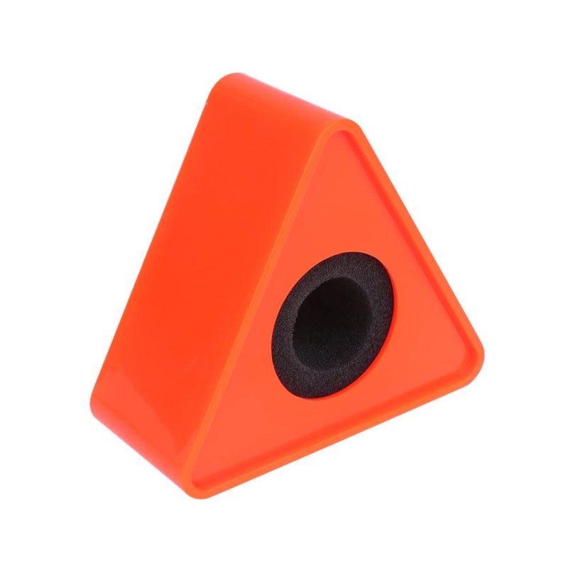 Triangle Microphone Logo Flags And Protectors With Stand Orange 2 Pack - Image 5