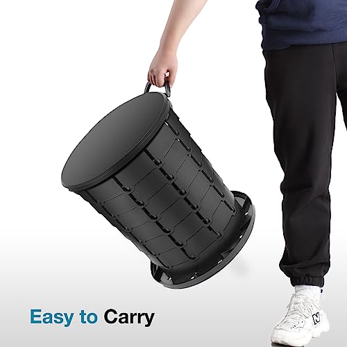 TRIPTIPS Upgrade Retractable Portable Toilet Travel Toilet Adjustable Height Camping Toilet Portable Potty for Adults Kids, Foldable Portable Toilet for Camping/Car, XL Pro size - Image 5