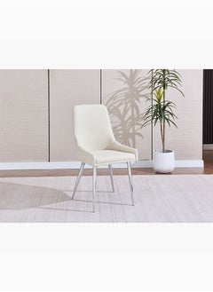 Home Box Silverado Dining Chair With Gun Metal Legs 46 x 91 x 40.5 cm  - Image 1