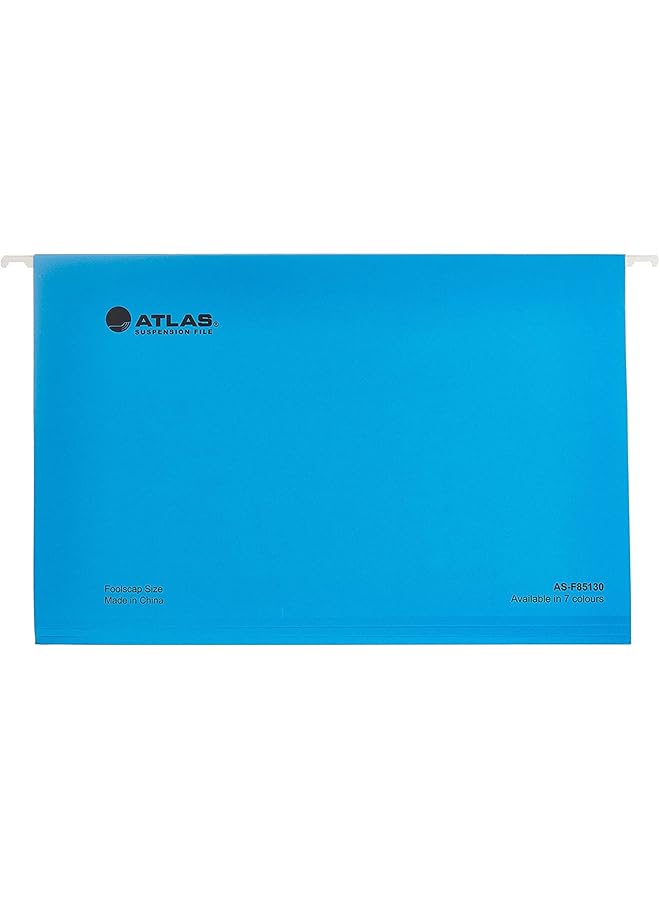 أطلس ملف معلق As85130 صندوق أزرق يحتوي على 50 قطعة - Image 1