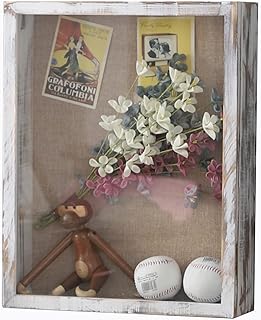 BECTSBEFF BECTSBEFF 11x14 Shadow Box, Large Shadow Box Frame with Glass, Rectangle Flowers Shadow Box Display Case with Hinge,  - Image 1