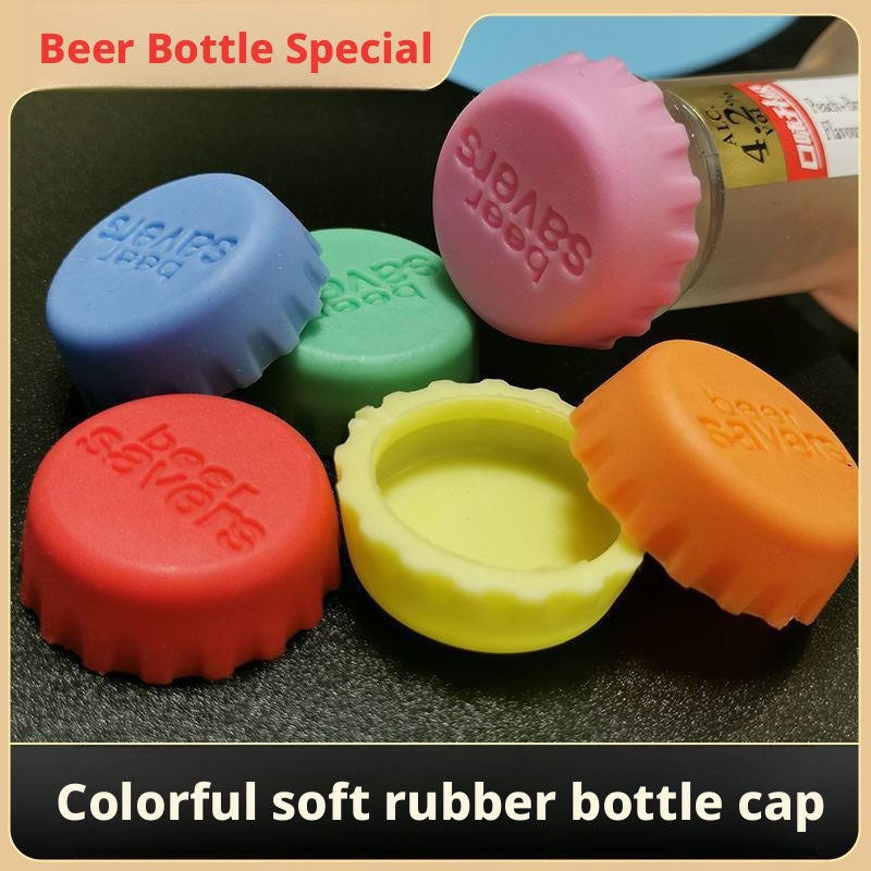 Creative Home Silicone Wine Bottle Stopper Beer Bottle Cap - Image 1