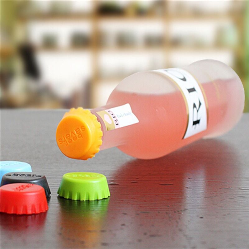 Creative Home Silicone Wine Bottle Stopper Beer Bottle Cap - Image 3