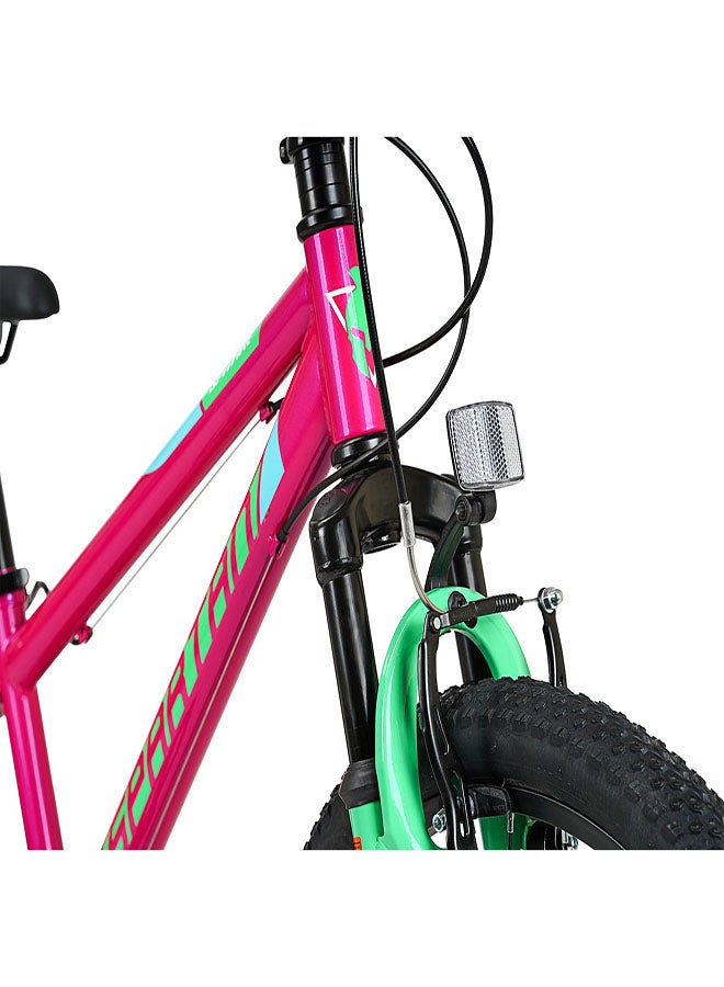 Spartan Spitfire MTB Kids Bike | 20 Inch Wheel Size | 7 Speed | Pink Color - Image 3