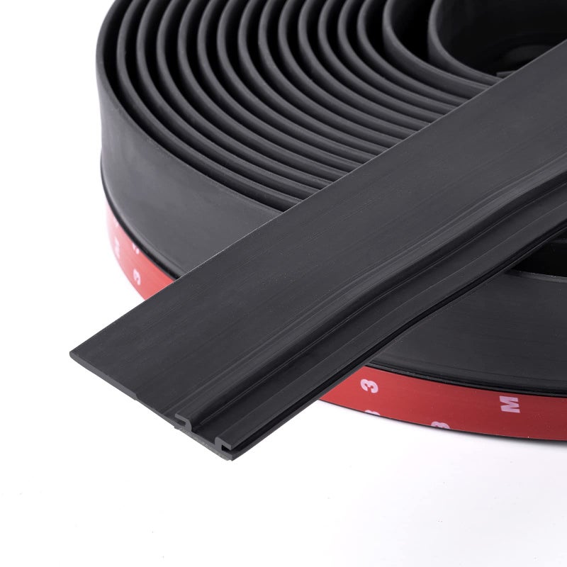 RV Slide Out Seal 12 x 24 inch x 40 Ft RV Slide Out Trim Gaskets Black Rubber Seal for RV Camper Slideout System 018341