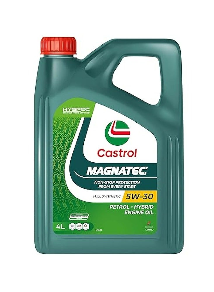 Castrol 4L Full Synthetic Engine Oil 5W-30 – Petrol & Hybrid Vehicles - Image 1