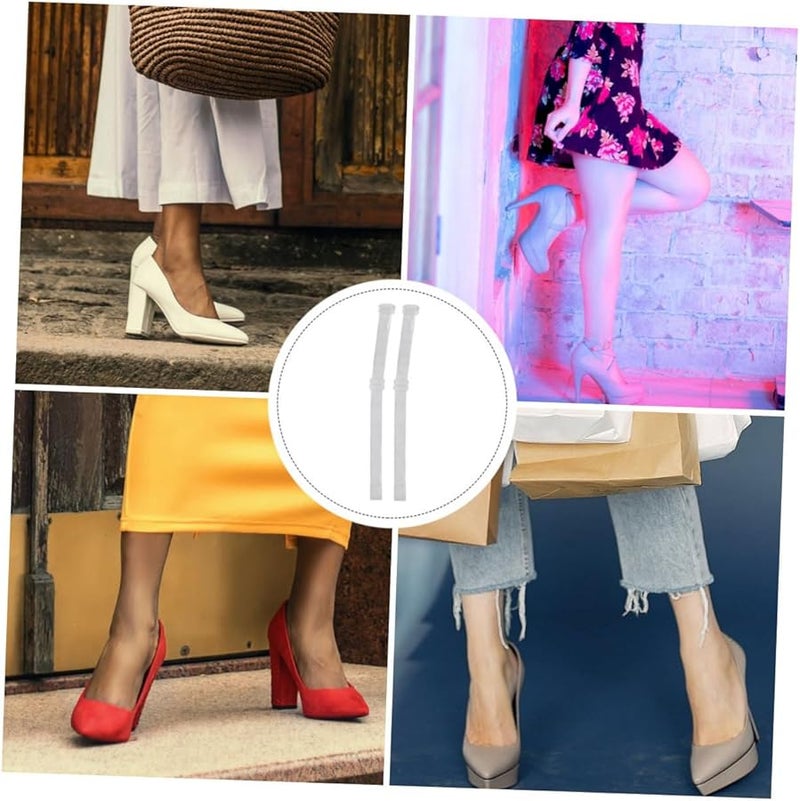 أحزمة كعب عالية شفافة من TPU غير مرئية من Homoyoyo للأحذية والأحذية الفضفاضة - Image 5