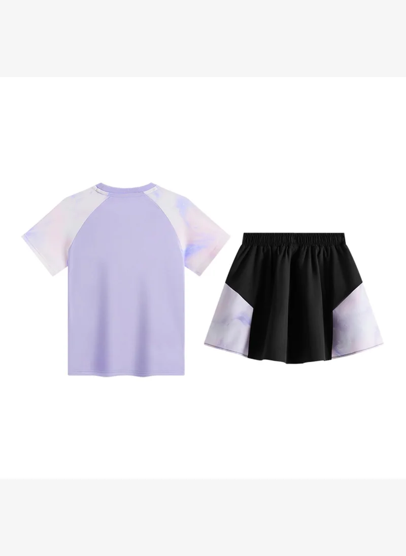 ANTA Knit-Woven Sportswear Set-Short