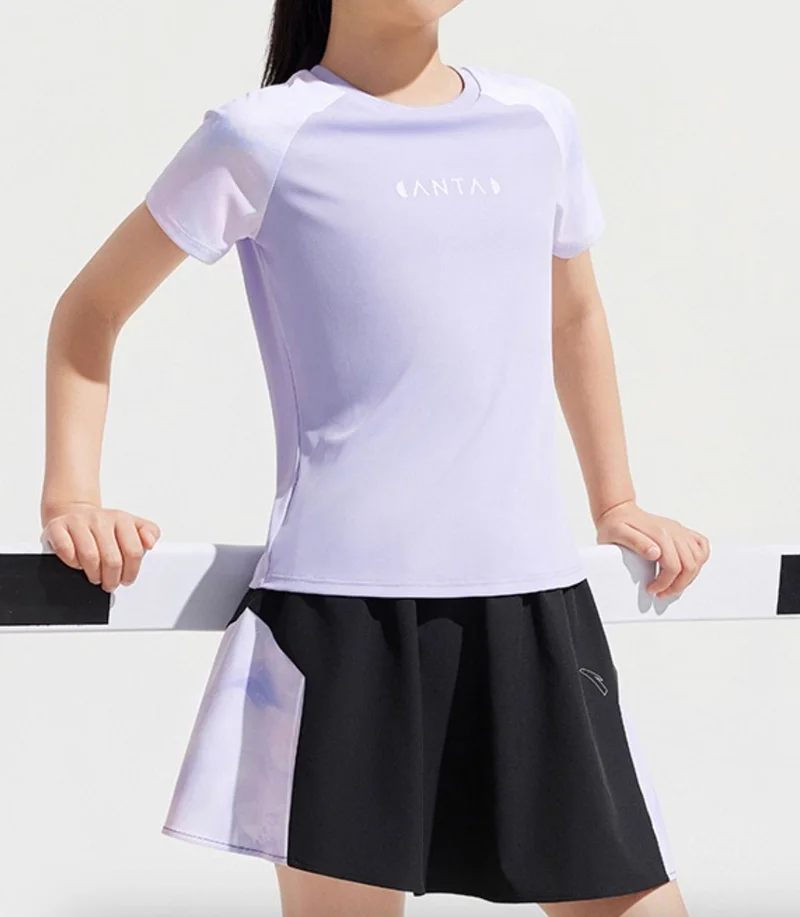 ANTA Knit-Woven Sportswear Set-Short