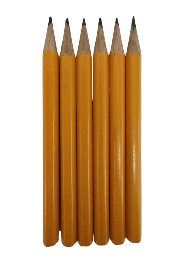 Comfort Axis Golf Pencils Bulk, Yellow Barrel 8.5cm Mini Pencils Pre-Sharpened 144/Box - Image 3