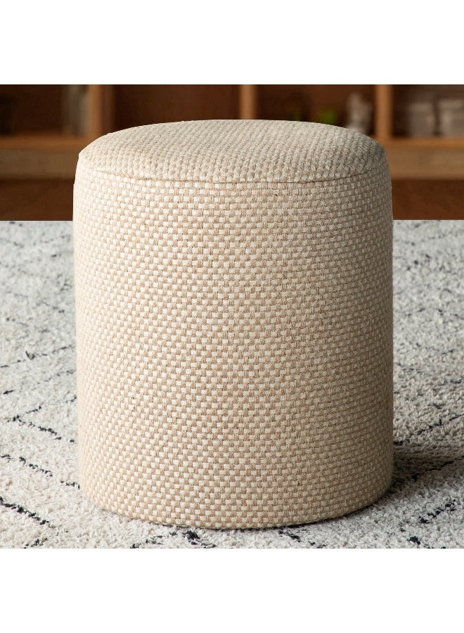 Home Box Rico Fabric Ottoman - Image 1