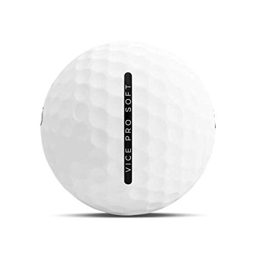 Vice Golf كرات جولف فايس برو الناعمة، بيضاء (12 كرة) - Image 4