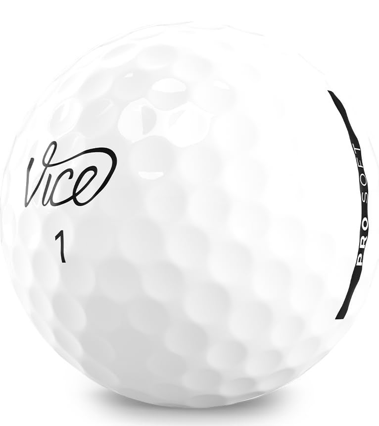 Vice Golf كرات جولف فايس برو الناعمة، بيضاء (12 كرة) - Image 3